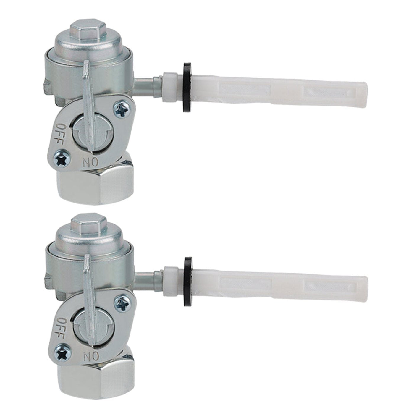 Hipa 2Pcs Petcock Fuel Shut Off Valve for Harbor Freight Predator 208CC 212CC Generator 68527 68528 67560 67561 69675 69676 69728 69729 - 0