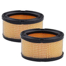 2-Pack 33268 Air Filter For Tecumseh HM70 HM80 TVM195 VM80 H35 HM100 H80 HXL840 8thru 10HP engines Oregon 30-100 Stens 100-115 John Deere M49746-2