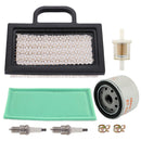 Hipa Air Filter 696854 Oil Filter Tune Up Kit For Briggs &Stratton 499486S 273638s 273638 John Deere L120 LA145 LA120 LA130 Engine Lawn Mower-2