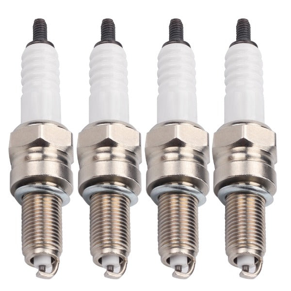 Hipa 4PCS For CPR7EA-9 (3901) Standard Spark Plug / Sparkplug - Fits Honda CB125F