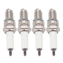 Hipa 4pcs 4929 stk Spark Plug for D8RTC-9 RA6HC RA6YC 4096 XR4DC ky R121XLS B14YC BR12YC-9 RA6YC 4929 5083 98069-58916 stk 5083 For TORCH Honda Yamaha KTM Ducati Suzuki TRX300 TRX300FW-1