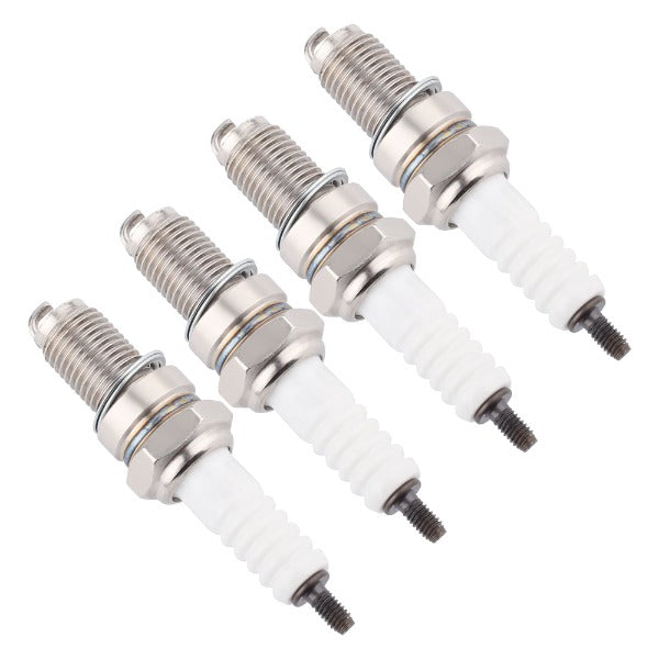 Hipa 4pcs 4929 stk Spark Plug for D8RTC-9 RA6HC RA6YC 4096 XR4DC ky R121XLS B14YC BR12YC-9 RA6YC 4929 5083 98069-58916 stk 5083 For TORCH Honda Yamaha KTM Ducati Suzuki TRX300 TRX300FW - 0