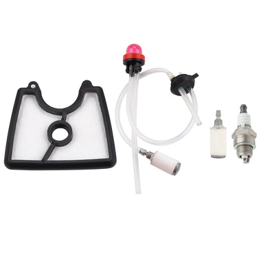 Hipa 5451121-01 Air Filter Kit for Husqvarna 125B 125BX 125BVX 28CC 2-Stroke Leaf Blower