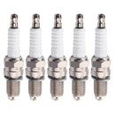 Hipa 5 Pack For Spark Plug -Laser Platinum Resistor # DCPR 7 E # 3932 # Pre-Gapped-1