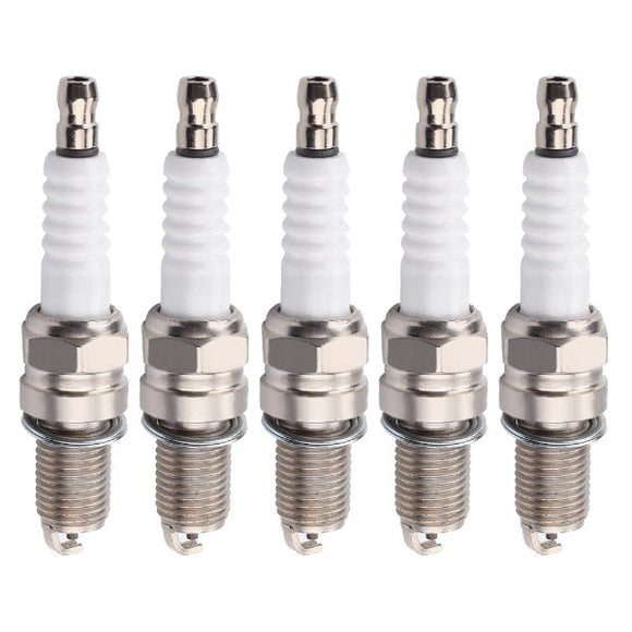 Hipa 5 Pack For Spark Plug -Laser Platinum Resistor # DCPR 7 E # 3932 # Pre-Gapped