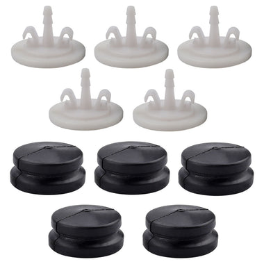 5-Pack Primer Bulb Kit For Toro CCR1000 CCR2000 CCR2400 2450 CCR3000 CCR3650 Replace Toro Lawnboy 44-2750 66-7460 Snowblower