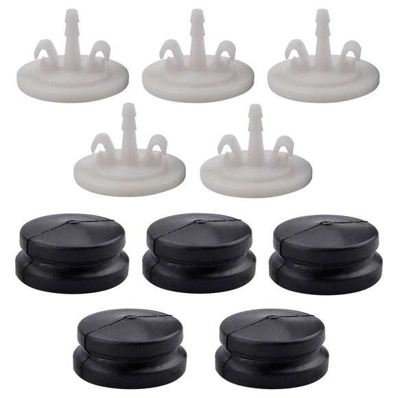 5-Pack Primer Bulb Kit For Toro CCR1000 CCR2000 CCR2400 2450 CCR3000 CCR3650 Replace Toro Lawnboy 44-2750 66-7460 Snowblower