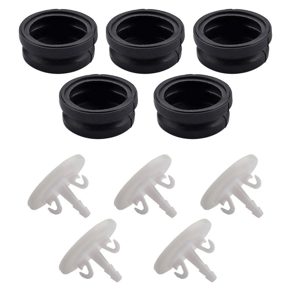 5-Pack Primer Bulb Kit For Toro CCR1000 CCR2000 CCR2400 2450 CCR3000 CCR3650 Replace Toro Lawnboy 44-2750 66-7460 Snowblower