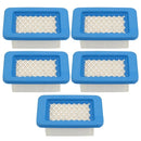 Hipa 5-Pack Air Filters For Echo PB-580T PB-500 PB-500H PB-500T PB-580H 50.8cc Leaf Blowers Replace A226000032 A226000031-2