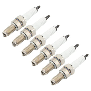 Hipa 6 PK Resistor Spark plug CR8E Compatible With Yfz450r Fit Yamaha RAPTOR 700 - 0