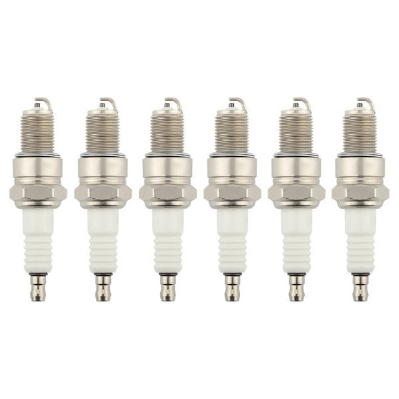 Hipa 6 Pack BPR6ES #7131 Spark Plugs Fit Kawasaki 92070-1025 TORO ATV MOTORCYCLE