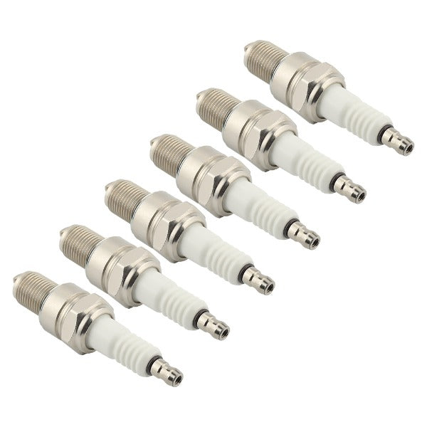 Hipa 6 Pack BPR6ES #7131 Spark Plugs Fit Kawasaki 92070-1025 TORO ATV MOTORCYCLE - 0