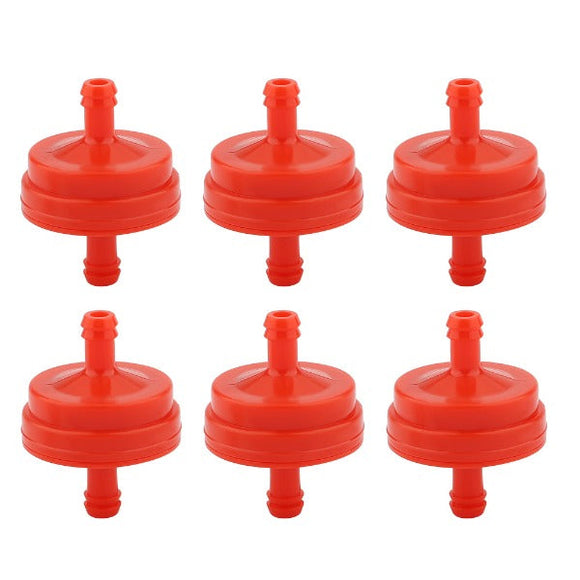 10-Pack 1/4 inch Inline Fuel Filters For Tecumseh HMSK80 HMSK90 HM80 HM100 HM70 Snowthrower # 298090 298090S 394358 394358s 5018B 5018H
