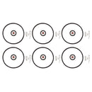 Hipa 6-pack Needle and Seat Carburetor Rebuild Kit for Tecumseh 631021 631021B 631021A V40 V50 V60 VM80 H30 VM100 HMSK HSSK LEV LH LV OH195 OHH OHM120 OVRM120 Engine-2