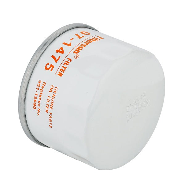 07-1475 Oil Filter for MTD 751-12690 Cub Cadet 4P90HU 4P90HUA 4P90HUB 4P90JHA Craftsman LT1500 LT3800 LT4200 T1000 T1200 Engine Mower # 951-12690