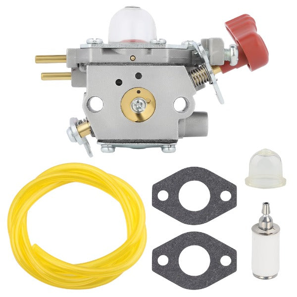 Hipa 753-06288 Carburetor Kit For Troy-Bilt TB2040XP TB2044XP TB2MB TB430 Trimmer Remington RM430 Murray M25B MS2550 MS2560 Leaf Blower # 753-08984 - 0