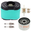 Hipa 792105 Air Filter Tune Up Kit For Briggs & Stratton Craftsman YT4000 V-Twin Engine John Deere D160 D170 LA155 LA165 LA175 Z245 Z425 Lawn Mower-1
