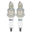 Hipa Sprk Plugs Compatible With A7TC CR7HSA 98056-57718 PRZ9HC RZ96C for GY6 50cc-150cc 139QMB 154QMI ATV Scooter Motorcycle-1