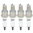 Hipa Sprk Plugs Compatible With A7TC CR7HSA 98056-57718 PRZ9HC RZ96C for GY6 50cc-150cc 139QMB 154QMI ATV Scooter Motorcycle-2