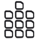 Hipa (10 Pack) 560873001 Air Filter Fits Toro 51944 51992 51974 51986 18 Inch 25cc Straight-Shaft Gas Trimmer Engine Replace # 5687301-1