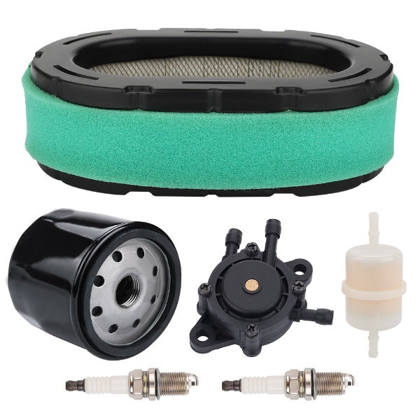 Air Oil Filter Tune-Up Kit for Kohler KT610 KT715 KT725 KT730 KT735 KT740 KT745 19-26HP Engine Lawn Mower Tractor # 32 083 09-S 12 050 01-S