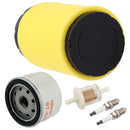 Oil Air Filter Kit for 793569 793685 Briggs & Stratton 33R877 31Q777 331777 Engine Craftsman LT2000 YT3000 YS4500 Mower # 696854 492932-3