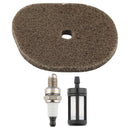 Hipa 4144 124 2800 Air Filter Tune Up Kit For STIHL FS56 FS56R FS40 FS50 FS56C FS56RC FS70 FC56 FC70 KM56 HT56C Trimmer Brush Cutter-1