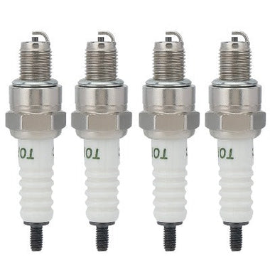 Hipa A6RC Standard Spark Plug Replaces for CR6HSA 2983 CR6HSA 3228 C6HSA Kawasaki LX110 KLX110L KLX110R Z125 Motorcycle - 0