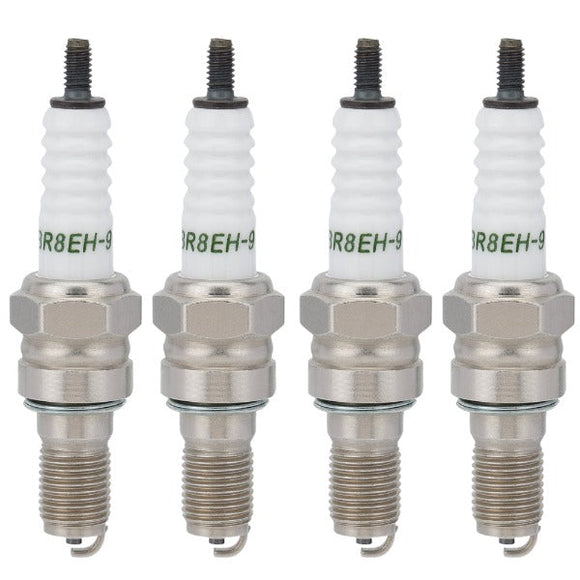 Hipa Spark Plug Compatible with CR8EH-9 5666 For Honda CB400F CB900F CBR900RR CBR929RR CRF150R ST1100 VF750C Motorcycle