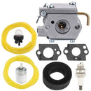 Carburetor Kit For Bolens MTD BL100 BL410 BL150 BL250 17-inch cut 31cc Gas String Trimmer Weed Wacker Replace Ryobi 791-182875-2