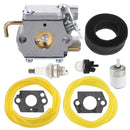 Carburetor Kit For Bolens MTD BL100 BL410 BL150 BL250 17-inch cut 31cc Gas String Trimmer Weed Wacker Replace Ryobi 791-182875-1