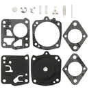 Hipa Carburetor Rebuild Kit For WAL-BRO 545081855 WT-875 WT-875-1 WT-875A Poulan BVM200VS BVM200C PPB430VS P200C Craftman 25Cc 210Mph / 450 Cfm Blower-2