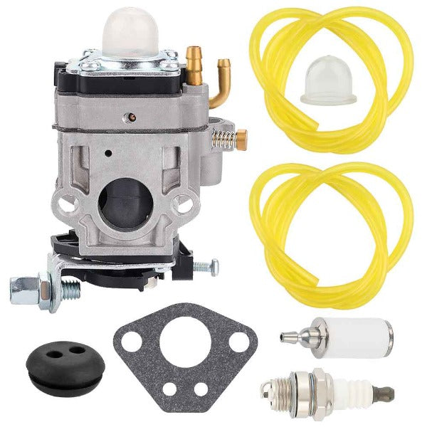 Carburetor Kit For Earthquake E43 Earth Auger Powerhead MC43 MC43CE MC43E MC43ECE Mini Cultivator Replace 300486 - 0