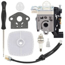 Carburetor Kit For Echo SRM225 GT225 PAS225 SRM225i SRM225SB SRM225U GT225L PPT235ES Trimmer Replace RB-K93 with Adjustment Tool-2