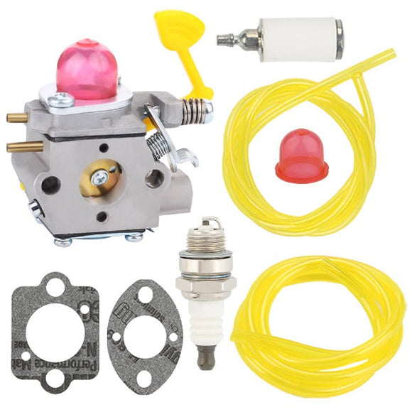 Carburetor Kit For Poulan Pro BVM200VS PPB430VS VS2000BV 25cc 2-Stroke Leaf Blower # Replace WT-847 545081831