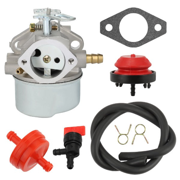 Hipa 640349 Carburetor Kit For Tecumseh HMSK100 HMSK80 HMSK90 8hp 9hp 10hp Engine LH318SA Snowblower Generator Parts Replace 640052