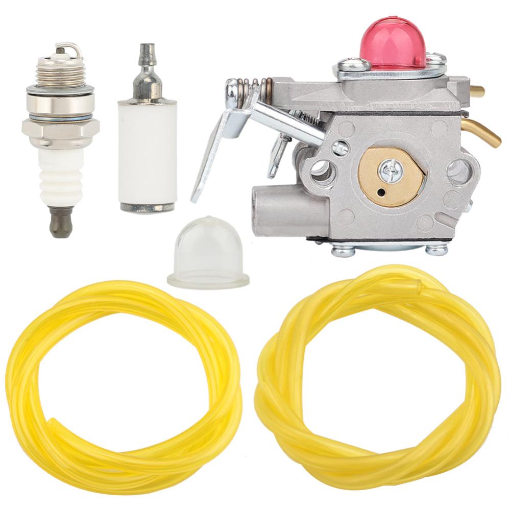 Hipa Carburetor Kit For Husqvarna Weed Eater PE550 GE21 Gas Edger Replace 530071634 530069654 WT-630 - 0