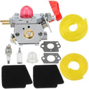 Carburetor Kit for Poulan BVM200FE Craftsman 358.794700 358.794770 358.794780 358.794774 25CC Leaf Blower Parts # 545081857 C1U-W43B-1