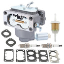 Hipa MIA10632 Carburetor Kit Fit John Deere LA120 LA130 LA135 LA140 LA145 LA150 Z425 Z255 Z425 Lawn Tractor for BS 791230 799230 699709 499804-1