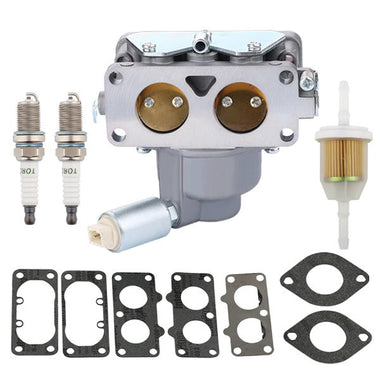 Hipa MIA10632 Carburetor Kit Fit John Deere LA120 LA130 LA135 LA140 LA145 LA150 Z425 Z255 Z425 Lawn Tractor for BS 791230 799230 699709 499804 - 0