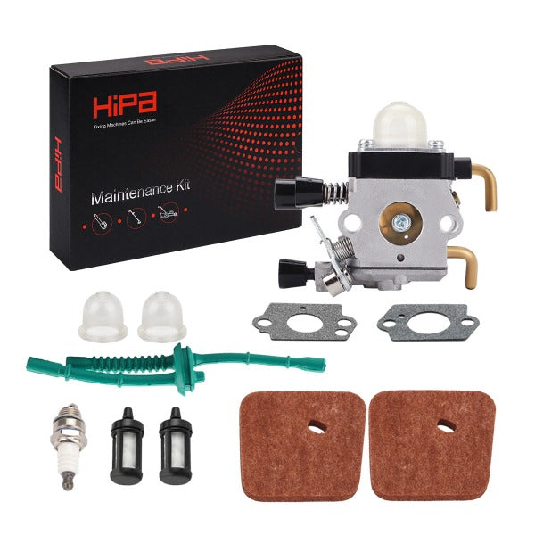 Hipa Carburetor Kit For Stihl FS76 FS74 FS80 28CC Weedeater FC72 Edger ...
