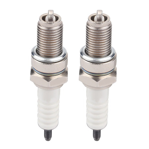 Hipa Spark Plug for Honda CG125 CF250 Scooter ATV Motorcycle Compatible with D8TC D8EA DR8EA