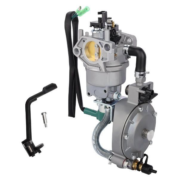 Hipa Dual Fuel Carburetor LPG & CNG Conversion Kit for Generac GP5500 GP6500 GP6500E Honda GX390 188F GX340 4.5KW-8KW 13-14HP Generator - 0