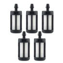 Hipa 5 x Fuel Filters For Stihl MS170 MS180 MS250 MS230 MS210 021 023 025 017 018 Chainsaw # 0000-350-3502 0000-350-3506-1