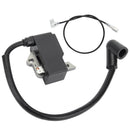 Ignition Coil For Husqvarna 128LDX 128C 128CD 28cc 125L 125E 124L Gas Weed Trimmer Brushcutter Replace 545046701 with Spark Plug-4