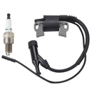 Hipa Ignition Coil for Honda GX240 GX270 GX340 GX390 Engine Lawn Mower Replaces 30500-ZF6-W03 30500-ZF6-W02 with Spark Plug-1