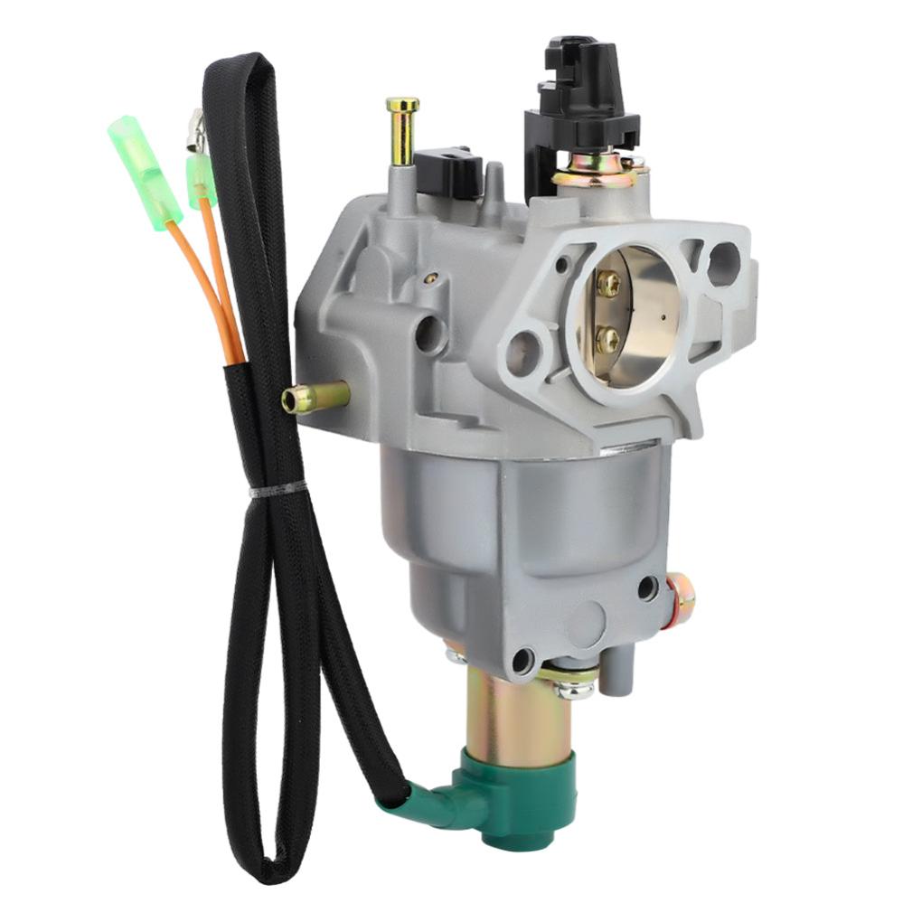 Hipa Manual Carburetor for 0J2451 Generac 420CC GP6500 GP6500 GP5000 GP6000 Generator Honda GX340 GX390 Replace 0G8442A111 W Solenoid