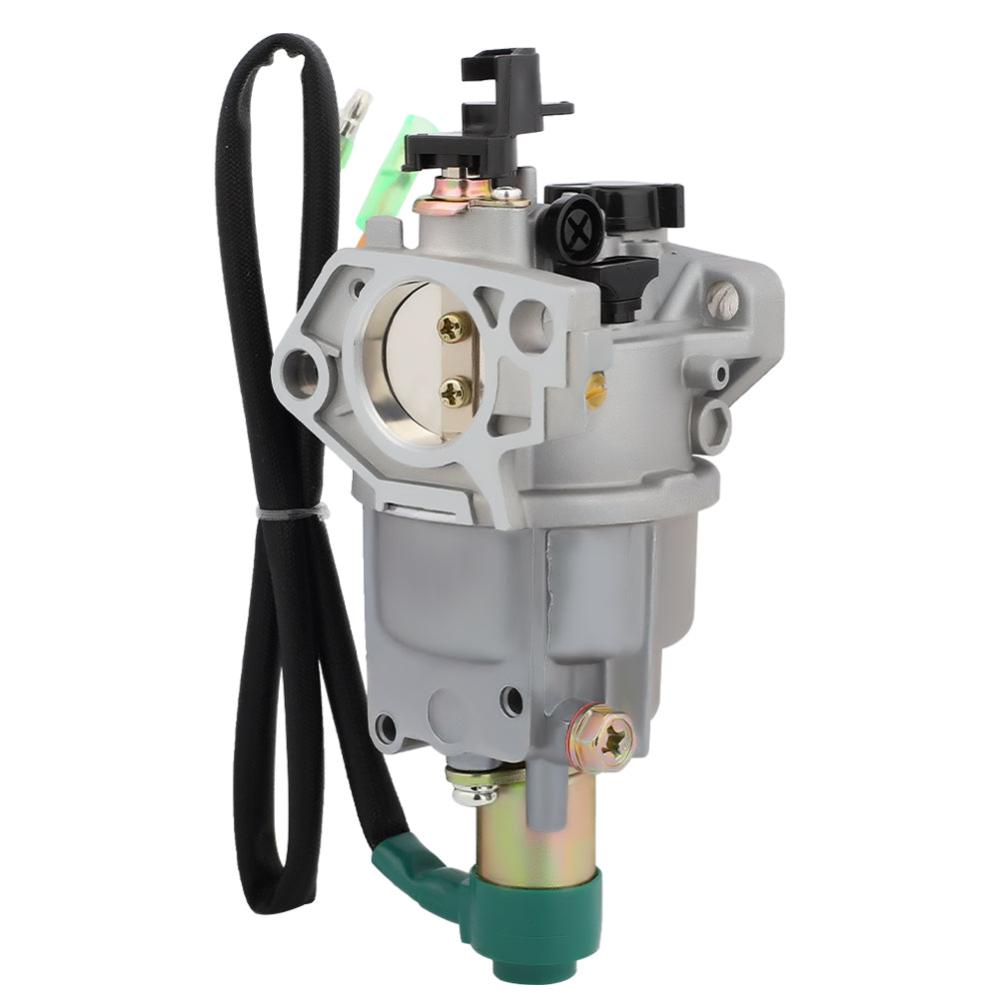 Hipa Manual Carburetor for 0J2451 Generac 420CC GP6500 GP6500 GP5000 GP6000 Generator Honda GX340 GX390 Replace 0G8442A111 W Solenoid