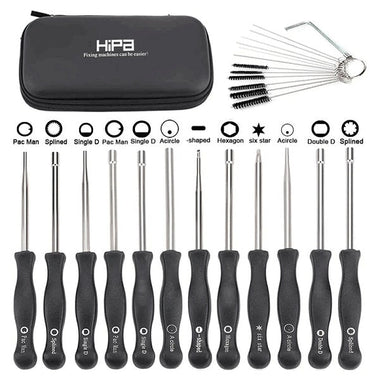 Hipa 2-Cycle Engine Carburetor Adjustment Tool Kit for Chainsaw Blower Weed Trimmer Hedge Edger Polesaw Stihl Ryobi Echo Husqvarna Craftsman 12-Pack