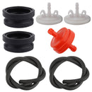 Hipa Primer Bulb Fuel Line(3.5mm ID x 7.5mm OD) Kit for # 44-2750 66-7460 CCR3650 CCR3000 CCR1000 CCR2000 CCR2400/2450 Snowblower-2